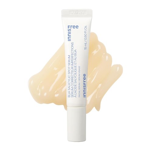 Innisfree Bija Spot Serum - Salicylic Acid & Castor Oil Acne Treatment for Smooth Skin