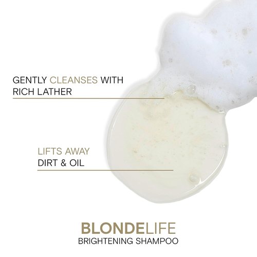 Joico Blonde Life Brightening Shampoo - Sulfate Free Formula for Softness & Smoothness | With Monoi & Tamanu Oil