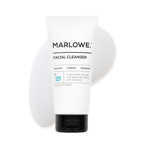 Marlowe. No. 121 Facial Cleanser - Daily Men's Face Wash with Natural Extracts & Antioxidants, 6 oz