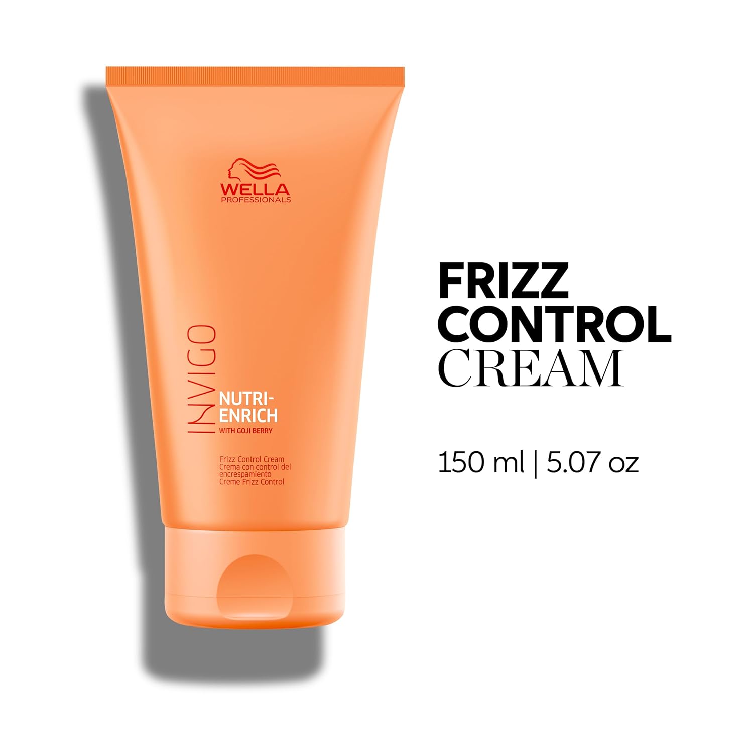 Wella Professionals Invigo Nutri-Enrich Frizz Control Cream - Deep Nourishment & Anti-Frizz for Dry Hair | 5.07 oz