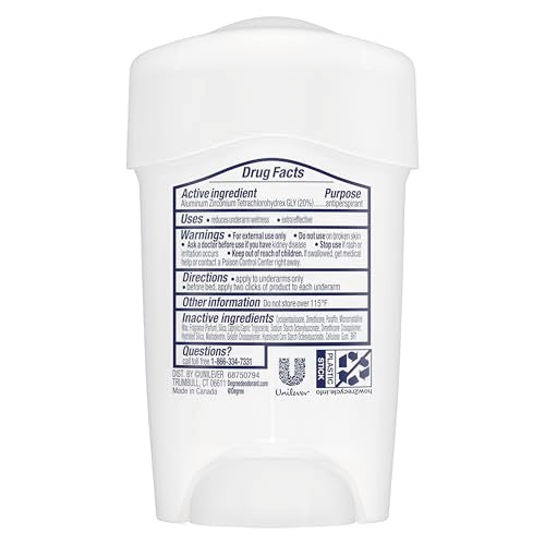 Degree Clinical Protection Antiperspirant Deodorant 5-in-1, Pack of 3, 72-Hour Sweat & Odor Protection 1.7 oz