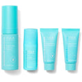 TULA Skin Care Clear Skin Starters Kit | Acne & Blemish Treatment - 4-Piece Foam Cleanser, Gel, Moisturizer & Mask