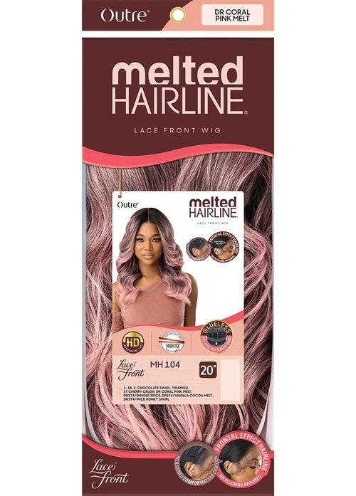 Outre Lace Front Wig - Melted Hairline - MH 104 (DRST4/GINGER SPICE)