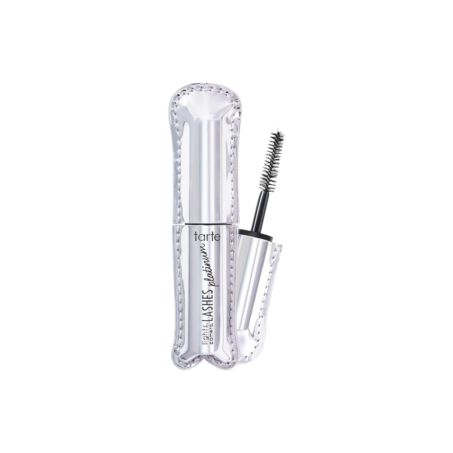 Tarte Lights, Camera, Lashes Platinum Volumizing Mascara - Black Tinted Peptide Formula for Volume & Length, Vegan & Cruelty-Free