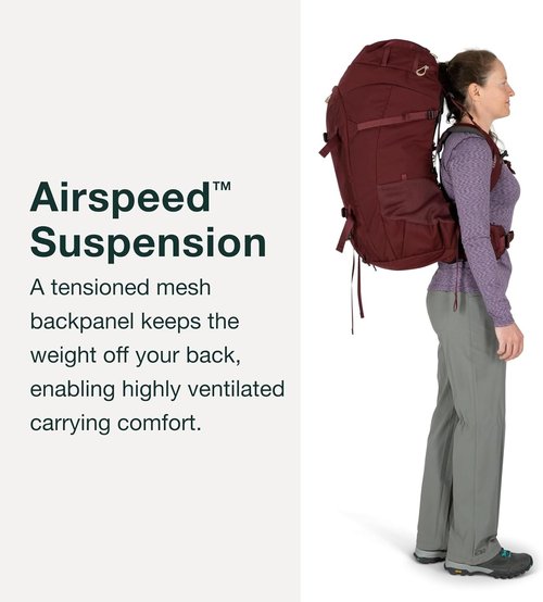 Osprey Fairview 70L Women's Travel Backpack - Night Jungle Blue | Lightweight & Durable Design