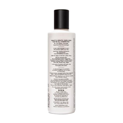 SEEN Shampoo - Fragrance-Free, Non-Comedogenic Formula for Sensitive, Eczema & Acne-Prone Skin
