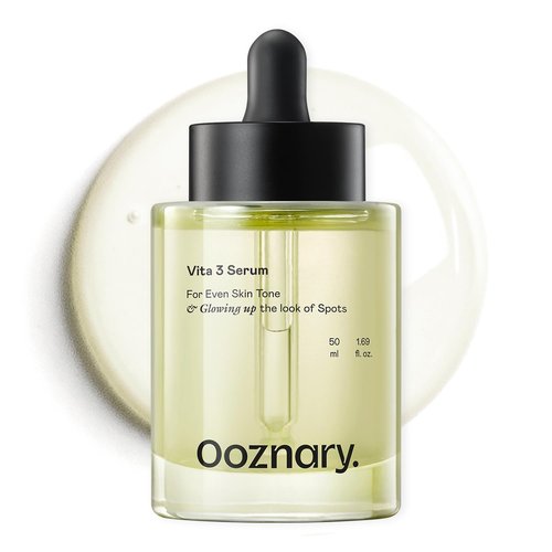 Ooznary Vita 3 Serum with Vitamin C Derivatives and Niacinamide plus Glutathione for Uneven Skin Tone & Dull Skin | Korean Skin care | 1.69 fl.oz 50ml