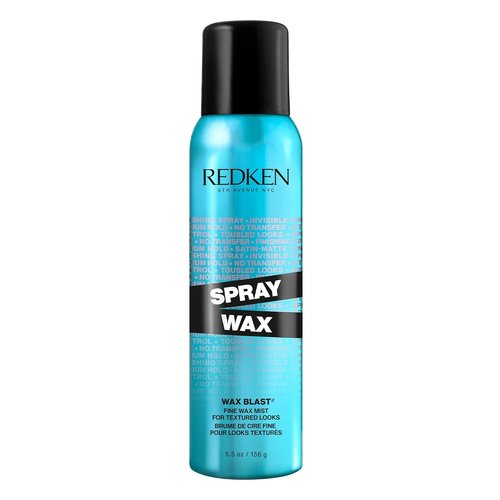 Redken Spray Wax | Invisible Texture Mist for All Hair Types - High Impact Finishing Spray for Volume & Dimension