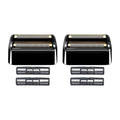 BaBylissPRO Replacement Foil & Cutters for Double FXFS2 Metal Shaver - Black, 2-Pack