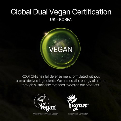 ROOTON Alpha Erguen Women’s Hair Loss Care Treatment, Vegan Formula for Dual Scalp & Hair Cortex Repair, Strengthens, Restores & Nourishes Damaged Hair, 500ml / 16.9 fl oz