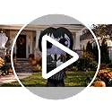 5ft Halloween Inflatable Witch Decoration with LED Lights for Yard & Party