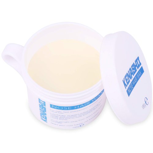 Nose Waxing Wax from Kenashii, 100g / 3.5 oz of Hypoallergenic Wax for Nasal Hair Removal, Specially Formulated to Never Get Brittle or Snap Off in Your Nose, Wipes and Applicators Sold Separately
