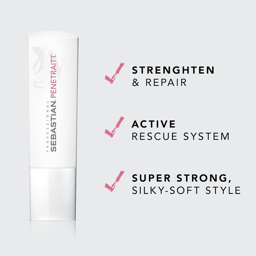 Sebastian Professional Penetraitt Conditioner - Strengthening & Repair for Dry, Damaged Hair