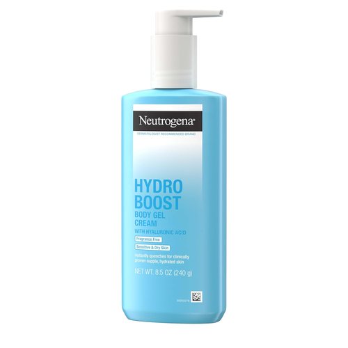 Neutrogena Hydro Boost Body Gel Cream - Hydrating Moisturizer with Hyaluronic Acid, 8.5 oz