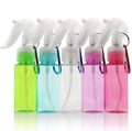 ZJSXINDI empty spray bottle for hand sanitizer, travel bottle with keychain,small spray bottle, mini spray bottle, empty spray bottle with leak-proof and refillable, 5pcs（2oz/60ml）