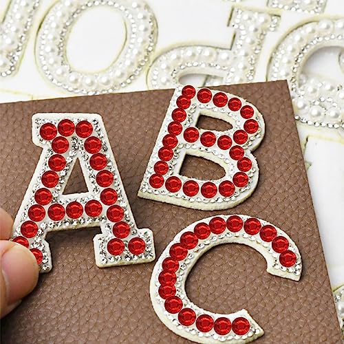 Self-Adhesive Rhinestone Face Gems Set - Red 3/4/5/6mm, 1799 Pcs, Makeup & Body Decoration - Variation 01.a-Red-3/4/5/6mm