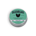 Golden Beards Organic Beard Balm Arctic – Shea, Cocoa & Beeswax Blend with Peppermint, Tea Tree & Orange Scent – 60ml Vegan Handmade Styling Balm for Beard Hydration & Freshness, Handmade in Denmark.