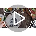 Retro Halloween Dinnerware Set - 8 Plates with Spooky Designs, Party Tableware