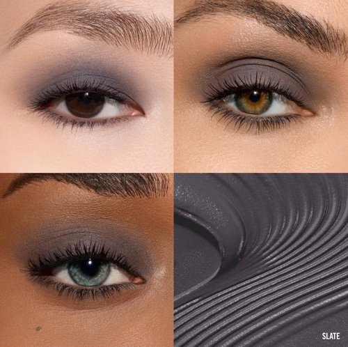 Makeup By Mario Master Mattes Long-Wear Cream Eyeshadow - Slate (Blue Gray)
