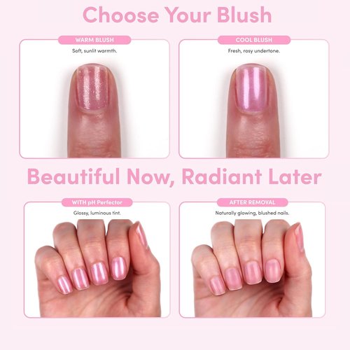 Orly pH Perfector Revitalizing Nail Tint - Infused with Vitamin C & E for Healthier Nails | Cool Blush Color