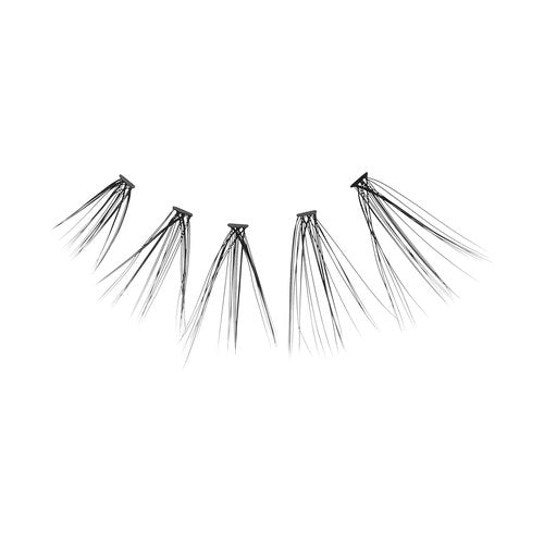 BeBlinky False Eyelashes, Lash Extension Kit 06, 9mm-16mm, Narrow Band, Easy to Apply and Remove, No Damage to Natural Eyelashes, 120 Lash Clusters - Natural