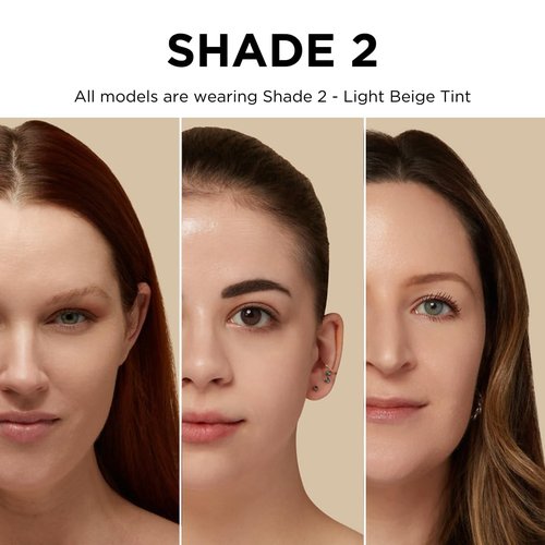 Sigma Beauty Skin Perfector Hydrating Tint - Lightweight Buildable Foundation in Light Beige (2) | Infused with Hyaluronic Acid & Niacinamide