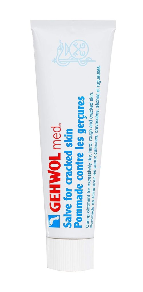 GEHWOL Med Cracked Skin Salve - Intensive Healing Formula | 2.6 oz for Dry, Damaged Skin