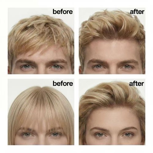 ApexFlow Hair Volume Styling Cream - Texturizes, Defines & Hydrates for Curl, Thin & Flat Hair | Eco-Friendly Refill, Non-Greasy (Large 1pc)