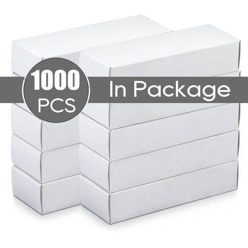 REXBETI 1000PCS Single Edge Razor Blades, Industrial Razor Blades, Box Cutter Replacement Blades, Glass Scraper Razor Blades