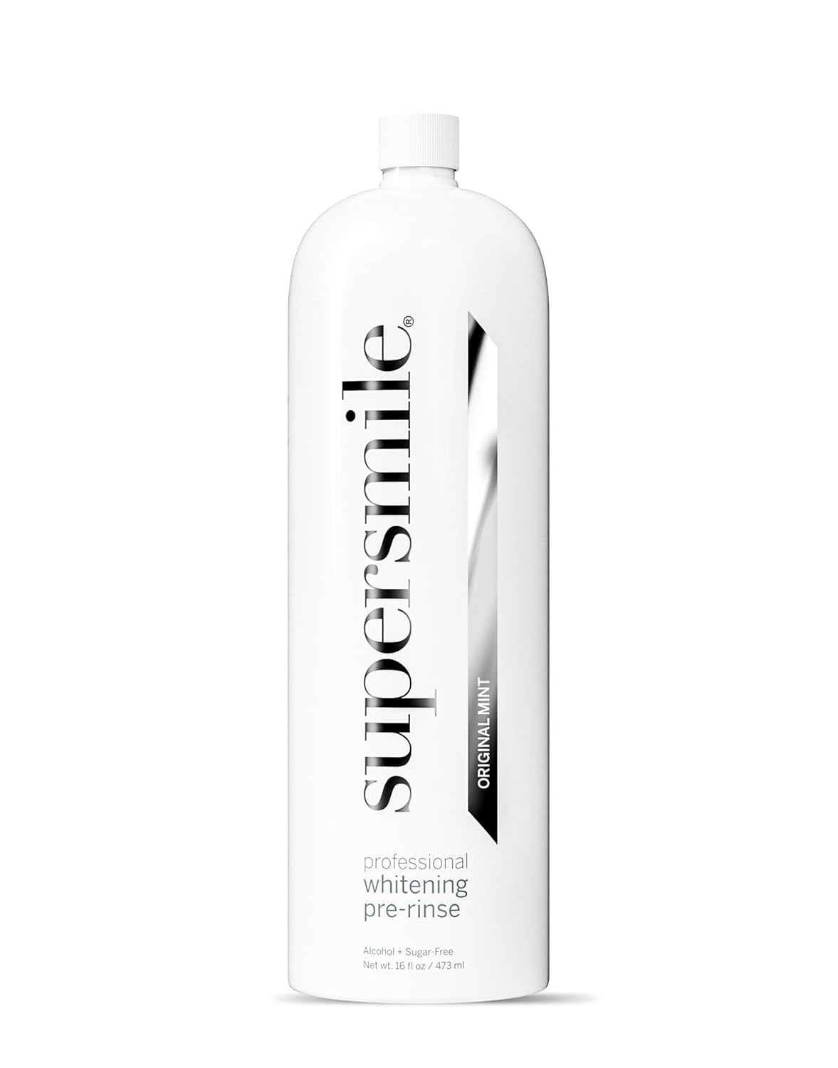 Supersmile Whitening Pre-Rinse - Alcohol-Free Dental Mouthwash for Teeth Whitening & Fresh Breath | 16 Fl Oz