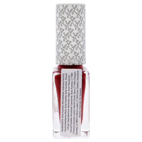 Kay Beauty Nail Nourish Enamel Polish - Quick Dry Crimson Hue 35 | Gel Effect & Hydrating Shine