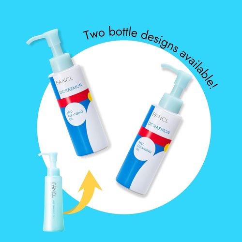 FANCL Mild Cleansing Oil - Japanese Makeup Remover for Sensitive Skin | 100% Preservative Free (1, Blue)