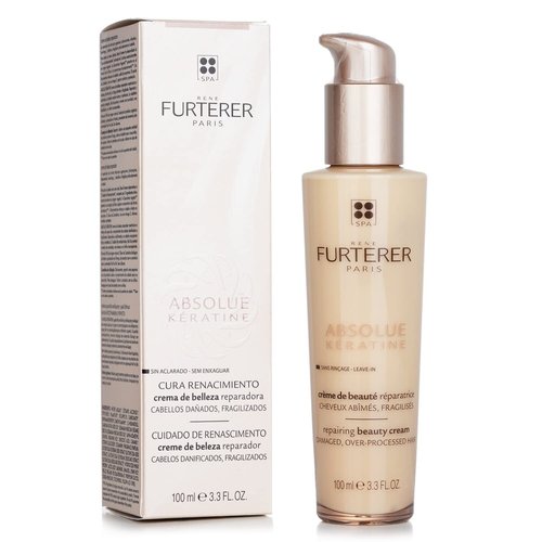 Rene Furterer ABSOLUE KERATINE Repairing Beauty Cream - Revitalize Damaged Hair | 5.1 oz