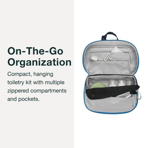 Osprey Transporter Toiletry Kit, Raven Black