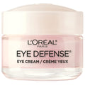 L'Oreal Paris Eye Defense Cream - Caffeine & Hyaluronic Acid for Dark Circles | 0.5 oz