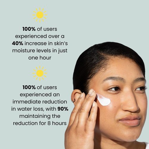 Skiennix Daily Repair & Protect Moisturizer - Mineral Sunscreen Face SPF 50+ with Squalane & Aloe Vera for Deep Moisture | UVA/UVB & Blue Light Protection, No White Cast, Reef Safe, Vegan