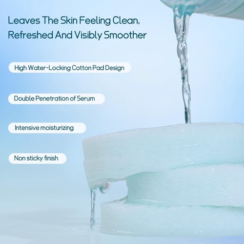 Salicylic Acid Pads-Gentle Pore Reducing, Soothing Skin Care Salicylic Acid Toner Pads, Oil Control and Exfoliation Deep Cleaning Facial Cleansing Wipes, Suitable for All Skin Types, 70 Count