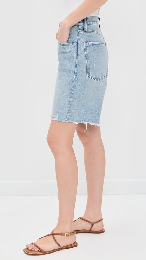 Madewell Essex Long Baggy Shorts - Stylish Women's Summer Comfort | Versatile Fit & Soft Fabric