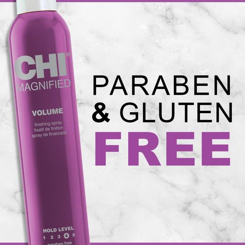 CHI Magnified Volume Hair Spray - Boosts Volume & Shine for Maximum Fullness | 2.6 Oz