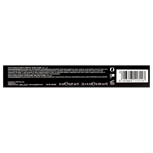 EVAGARDEN Ultra Lasting Lipstick - Moisturizing Gloss for Long Wear & Perfect Color - 711 Dark Nude - 0.13 oz