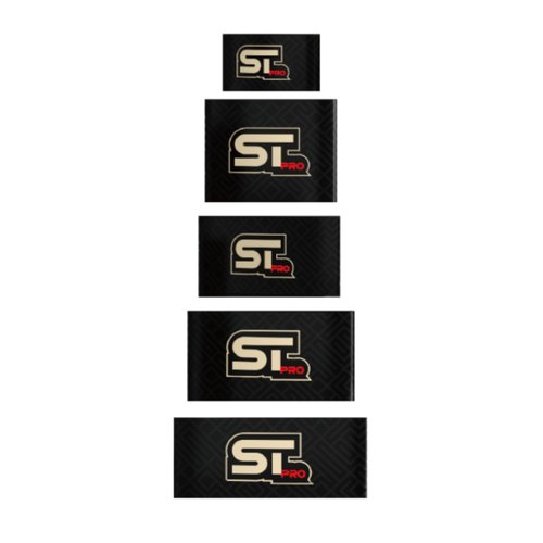 Supreme Trimmer SGR60 Professional Barber Grippers | 5 Piece Non-Slip Clipper Grips, Barber Sleeve for Clipper, Trimmer & Shaver | Black