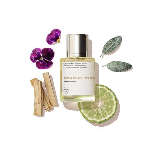Dossier Original Eau de Parfum - Sage & Black Tea Renewal - Unisex | Award-Winning 50 ML Fragrance