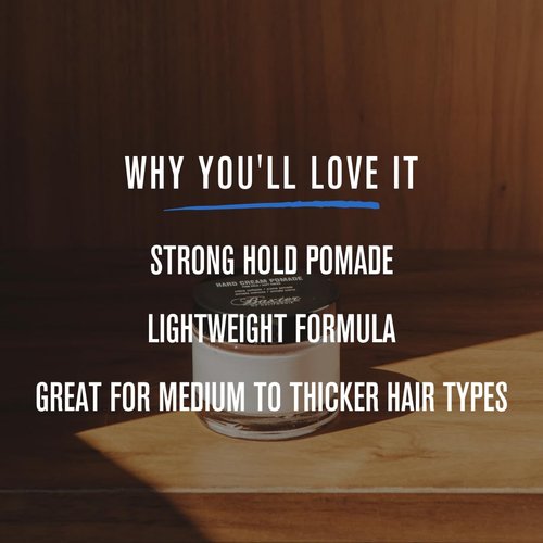 Baxter of California Hard Cream Pomade for Men - Firm Hold & Natural Finish Hair Styling Cream