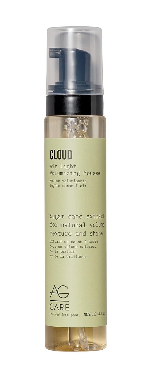 AG Care Volumizing Mousse - Natural Cloud Airlight Formula for Full, Luscious Hair