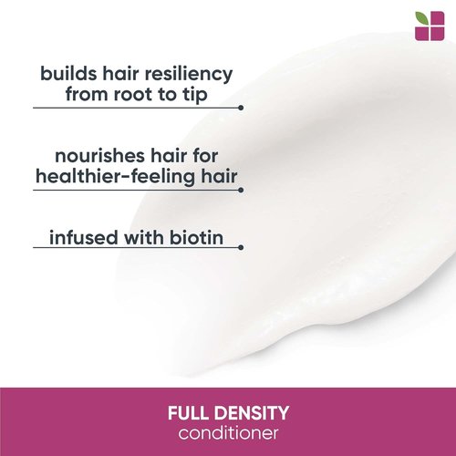 Biolage Full Density Thickening Conditioner - Moisturizes & Adds Volume with Biotin | Vegan & Cruelty-Free for Thin Hair