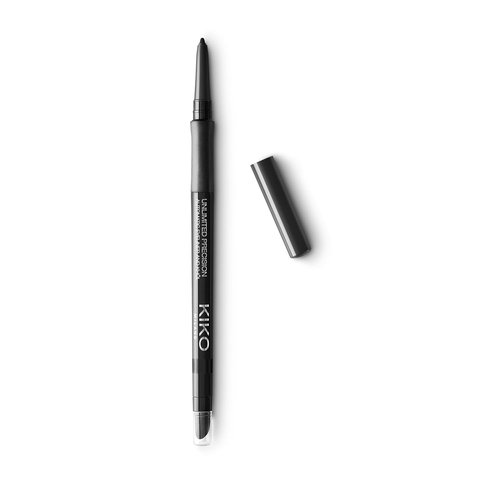 KIKO Milano Automatic Eyeliner & Khol Pencil - Unlimited Precision, Long-Lasting Color