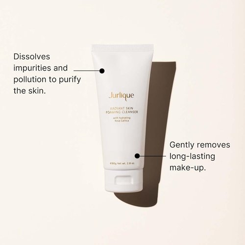 Jurlique Radiant Skin Foaming Cleanser - 2.8 fl oz | Gentle Facial Cleanser for All Skin Types