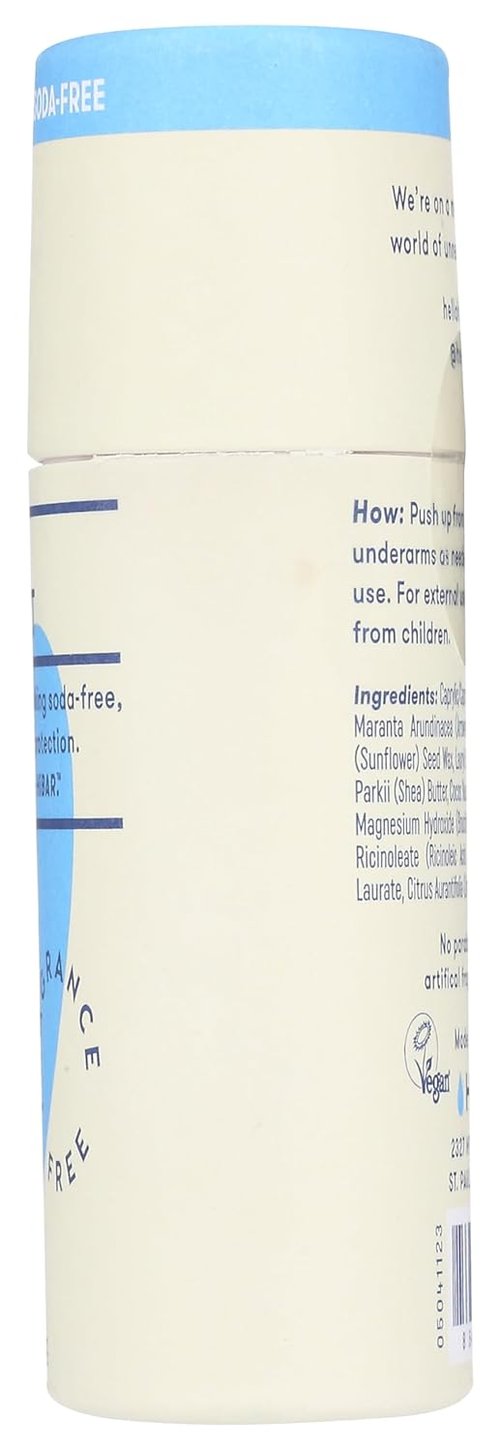 HiBAR Fragrance-Free Sensitive Deodorant - Gentle Formula for Sensitive Skin | 2.25 OZ