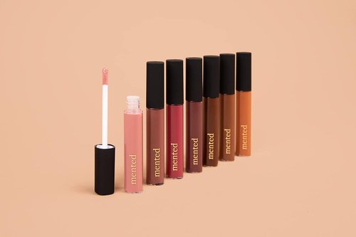 Mented Cosmetics Lip Gloss - Long-Lasting Tinted Lip Balm & Moisturizing Lipstick Topper | Baby Brown, Vegan & Cruelty-Free