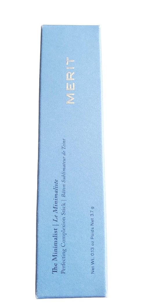 MERIT The Minimalist Foundation & Concealer Stick - Perfecting Umber Shade, 0.13 OZ